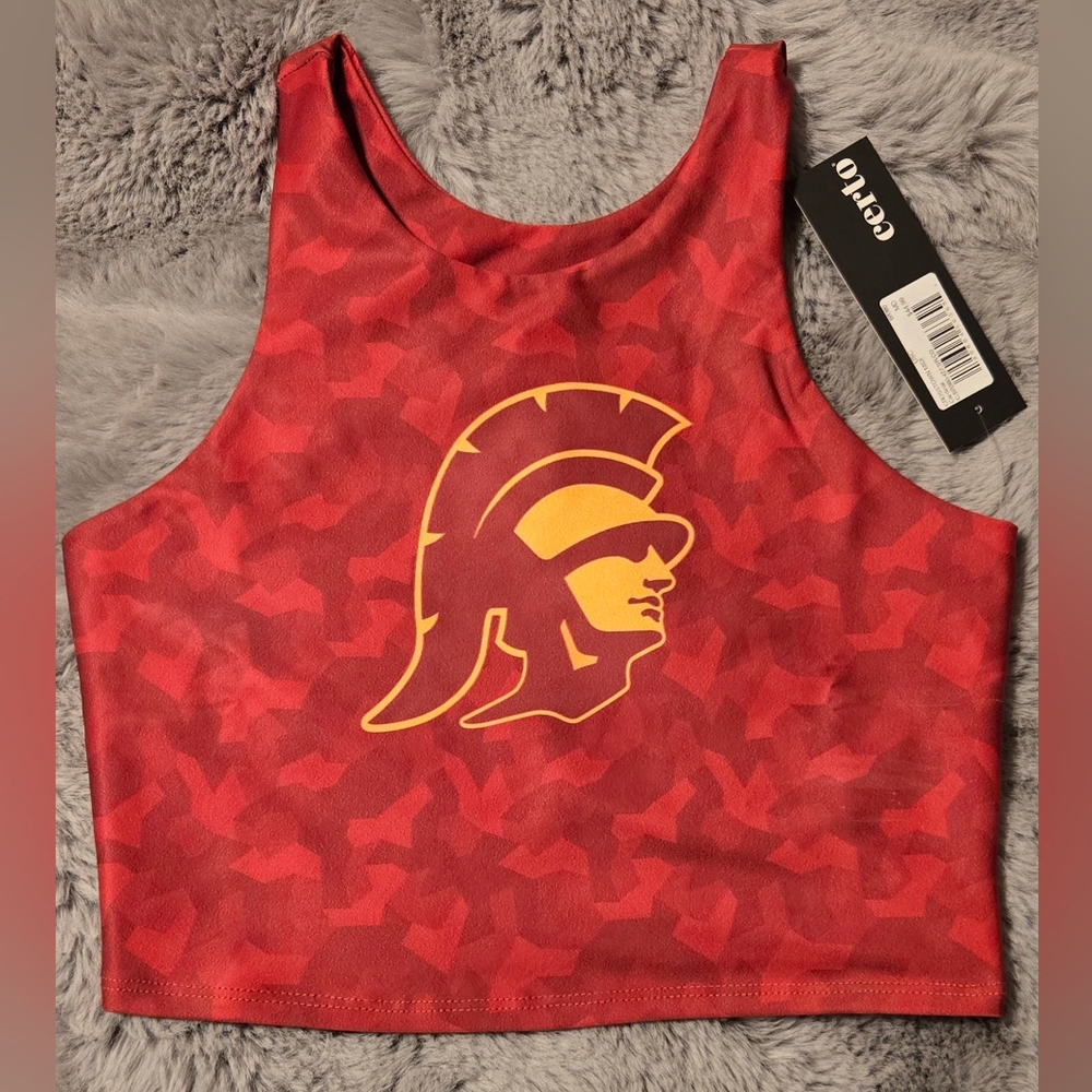 New USC Trojans Sports Bra By Certo